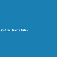 Wertige Granit-M&uuml;tze