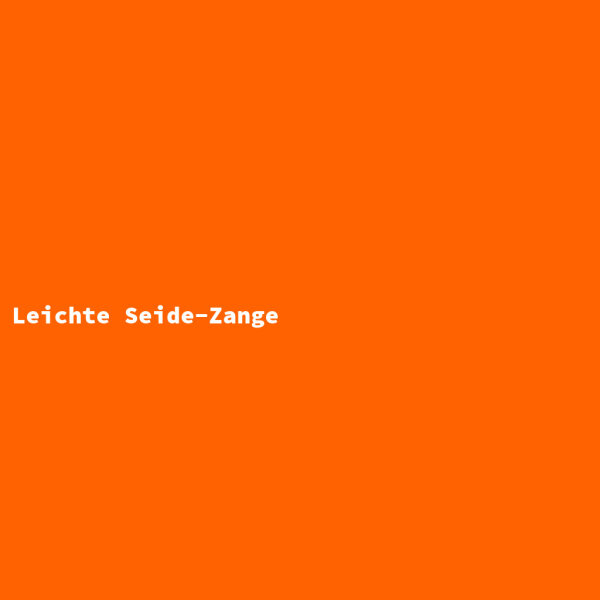 Leichte Seide-Zange