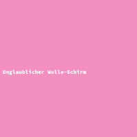 Unglaublicher Wolle-Schirm