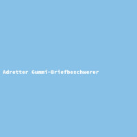 Adretter Gummi-Briefbeschwerer