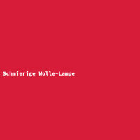 Schmierige Wolle-Lampe