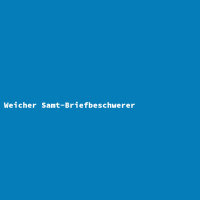 Weicher Samt-Briefbeschwerer