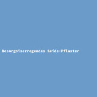 Besorgniserregendes Seide-Pflaster