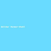 Weicher Marmor-Stuhl