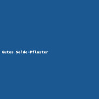 Gutes Seide-Pflaster