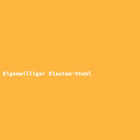Eigenwilliger Elastan-Stuhl